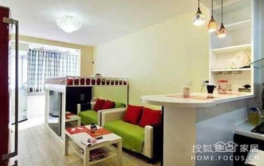 25平個性小戶型 年輕時尚的單身公寓