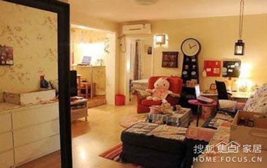 細(xì)心mm自己DIY裝60平小家 溫馨又俏皮