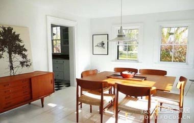 98平小戶型設(shè)計(jì) 白色墻壁襯托自然韻味