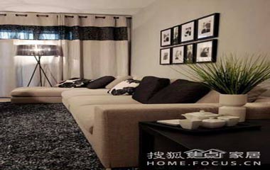 10W裝修168平米簡約4房2廳 時尚感十足