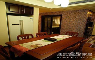 老藏友夫妻簡約硬朗兩居裝修 新中式風格