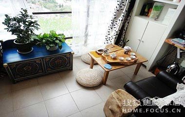 胖胖老公裝40平一室一廳 小家超有人氣