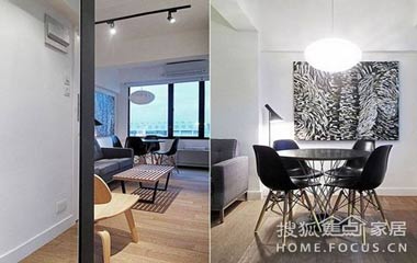 歐洲人在香港的家 32平米公寓翻新成功