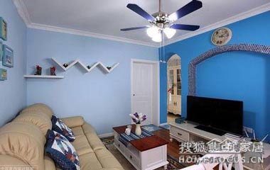 都市隱士53平米唯美浪漫地中海