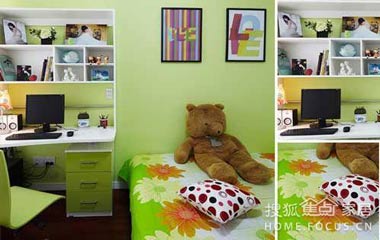 80后裝修 9萬裝89平時尚色彩家