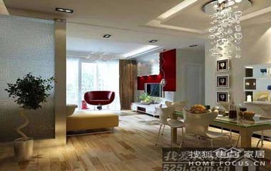 通透明亮 8款客廳玻璃隔斷裝修效果圖