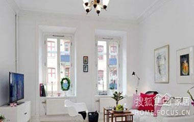 簡(jiǎn)約自然 十個(gè)北歐風(fēng)客廳裝修效果圖