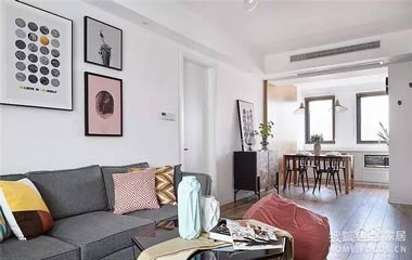 89方煥彩北歐，小戶型大空間