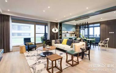 家里客廳和餐廳隔開了？看上去擠死了！別人家