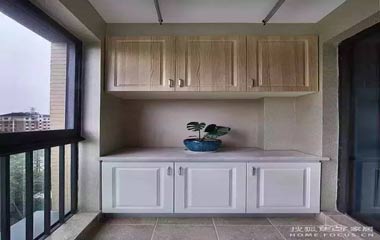 陽臺不打地柜就浪費了，這樣才是陽臺正確的打