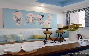 100㎡兩室兩廳裝修，卡座餐廳和陽臺感覺最棒！