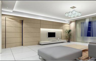 客廳 電視墻 隱形門