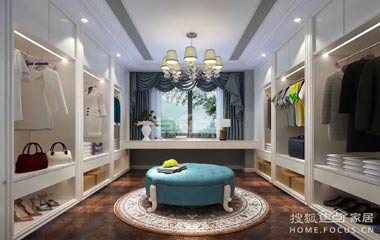 五一帶你看別墅衣帽間設(shè)計(jì)