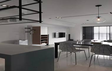 學(xué)習(xí)了！開放式設(shè)計(jì)讓85平米小戶型瞬間增大N平