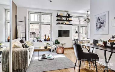 33m2單身公寓，每一個地方都物盡其用！